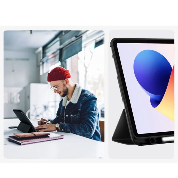 TechProtect SmartCase Pen Case for Xiaomi Poco Pad M1 / Redmi Pad 2 Pro 12.1 - Blackeng