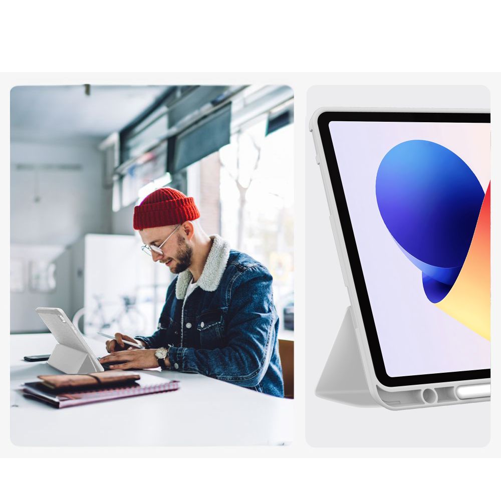 TechProtect SmartCase Pen case for Xiaomi Poco Pad M1 / Redmi Pad 2 Pro 12.1 - grayeng