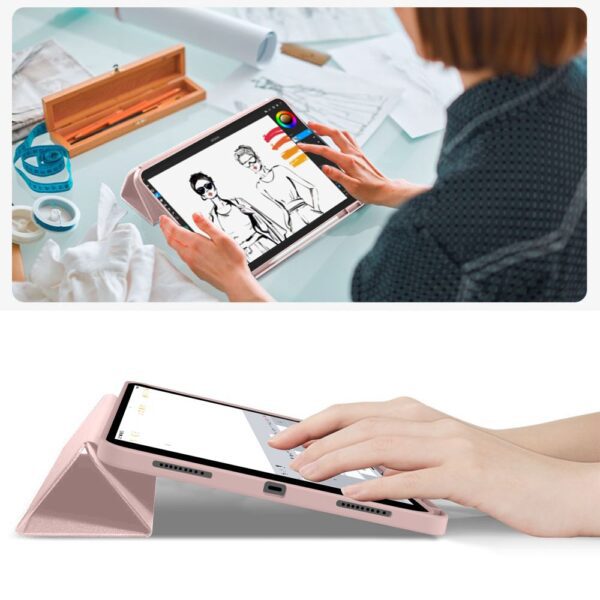 CREATOR: gd-jpeg v1.0 (using IJG JPEG v62), quality = 80 Tech-Protect SC Pen Case for iPad Pro 13” 7 / 8 / 2024-2025 - Pinkeng