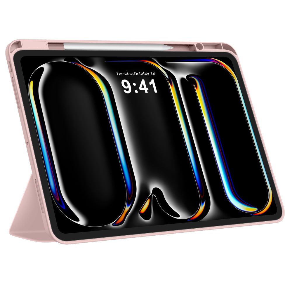 CREATOR: gd-jpeg v1.0 (using IJG JPEG v62), quality = 80 Tech-Protect SC Pen Case for iPad Pro 13” 7 / 8 / 2024-2025 - Pinkeng