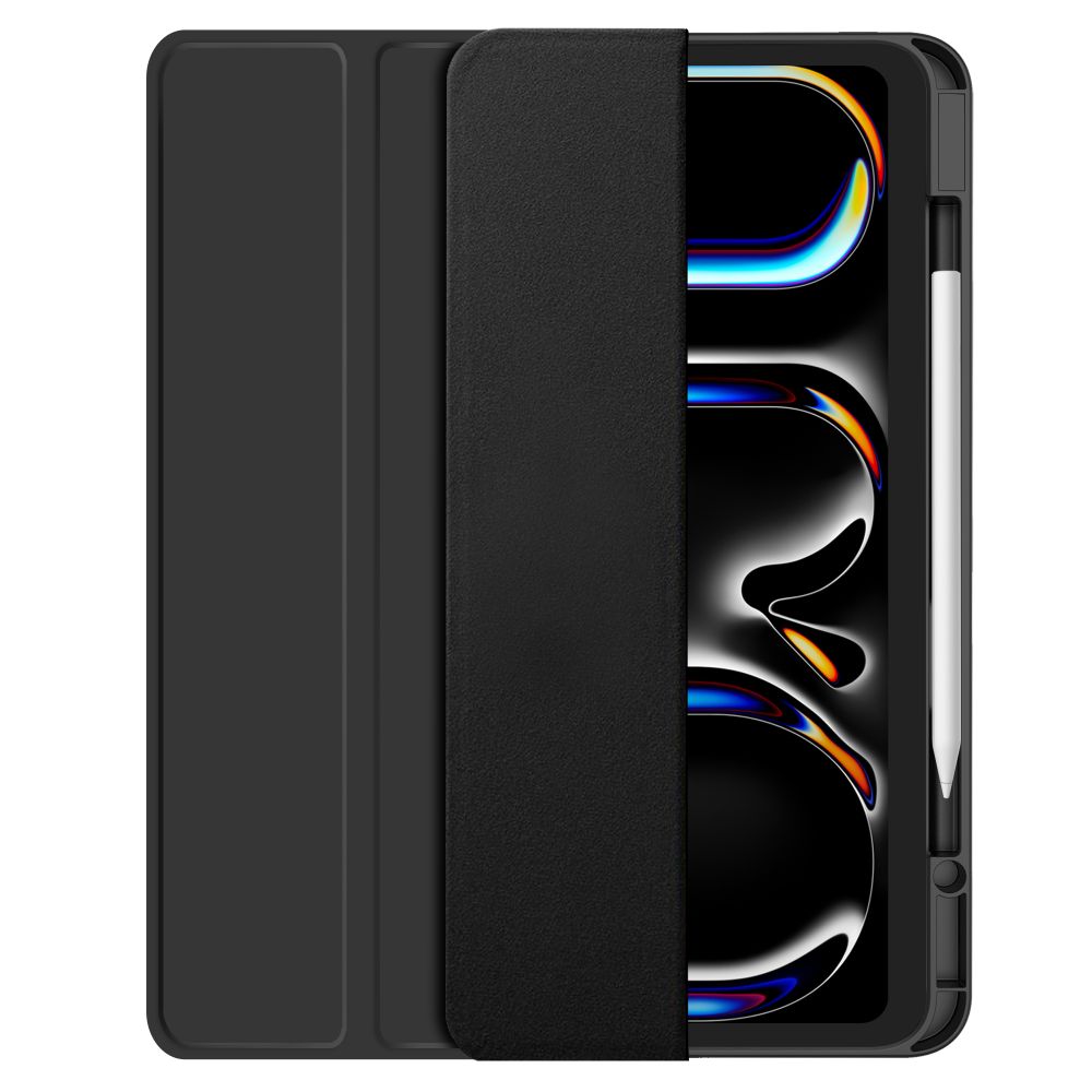 CREATOR: gd-jpeg v1.0 (using IJG JPEG v62), quality = 80 Tech-Protect SC Pen Case for iPad Pro 13” 7 / 8 / 2024-2025 - Blackeng