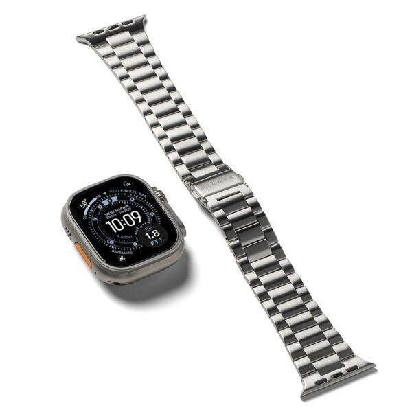 CREATOR: gd-jpeg v1.0 (using IJG JPEG v62), quality = 80 Ringke Metal One Air Bracelet for Apple Watch 8 / 9 / 10 / 11 / SE / Ultra (44 / 45 / 46 / 49 mm) - Silvereng