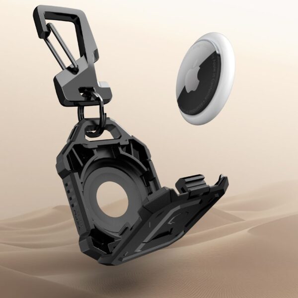 Tech-Protect Kevlar Pro Case for Apple AirTag 1/2 - Blackeng