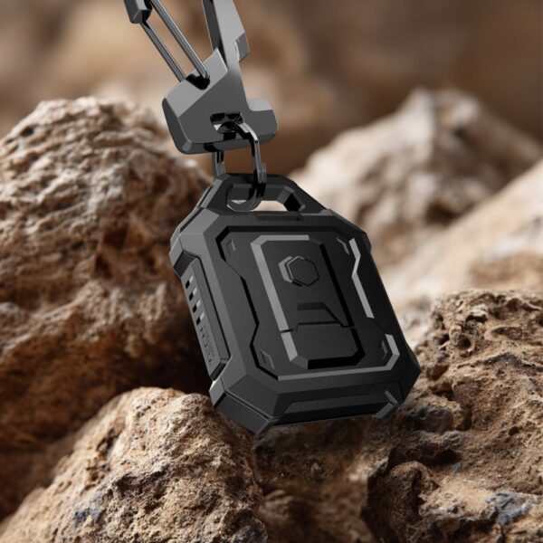 Tech-Protect Kevlar Pro Case for Apple AirTag 1/2 - Blackeng