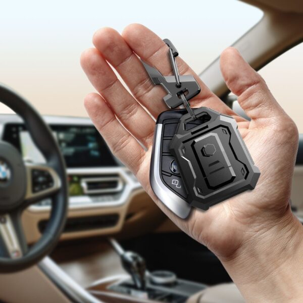 Tech-Protect Kevlar Pro Case for Apple AirTag 1/2 - Blackeng