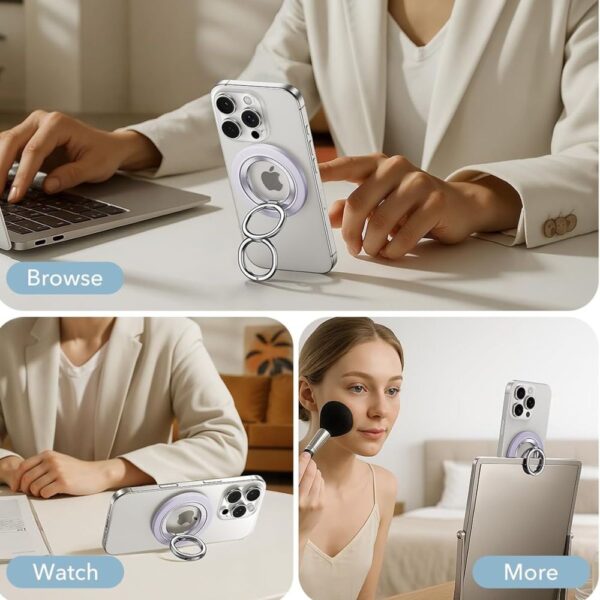 ESR Magnetic HaloLock MagSafe Phone Holder - Purpleeng