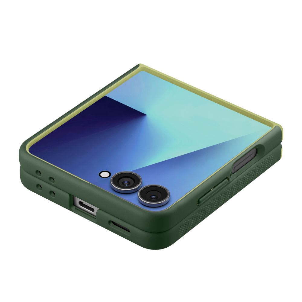 CREATOR: gd-jpeg v1.0 (using IJG JPEG v62), quality = 80 Spigen Nano Pop MagSafe Case for Samsung Galaxy Z Flip 7 - Greeneng