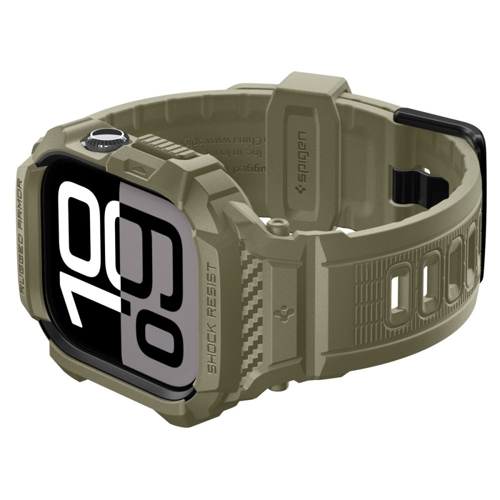 Spigen Rugged Armor Pro Strap for Apple Watch 46mm - Greeneng