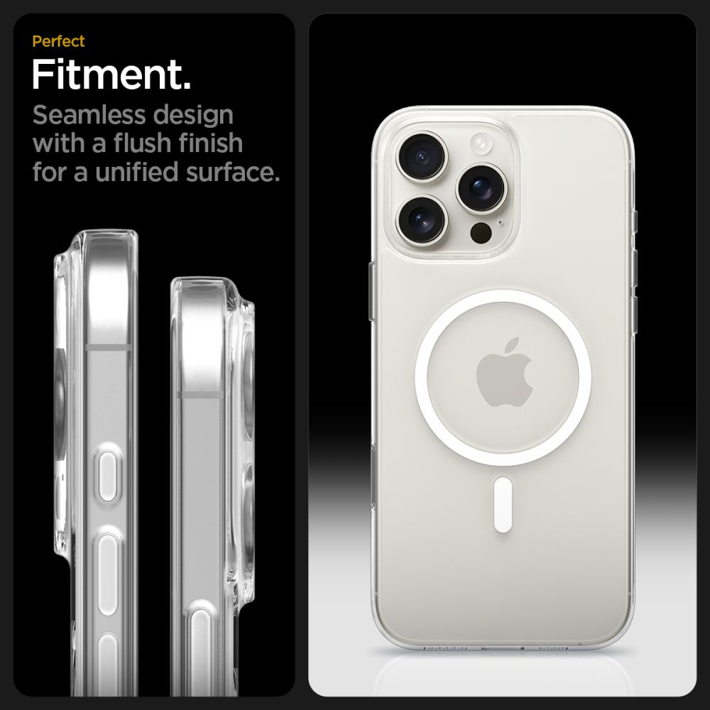CREATOR: gd-jpeg v1.0 (using IJG JPEG v62), quality = 80 Spigen Thin Fit MagSafe Case for iPhone 16 Pro - Clear and Whiteeng