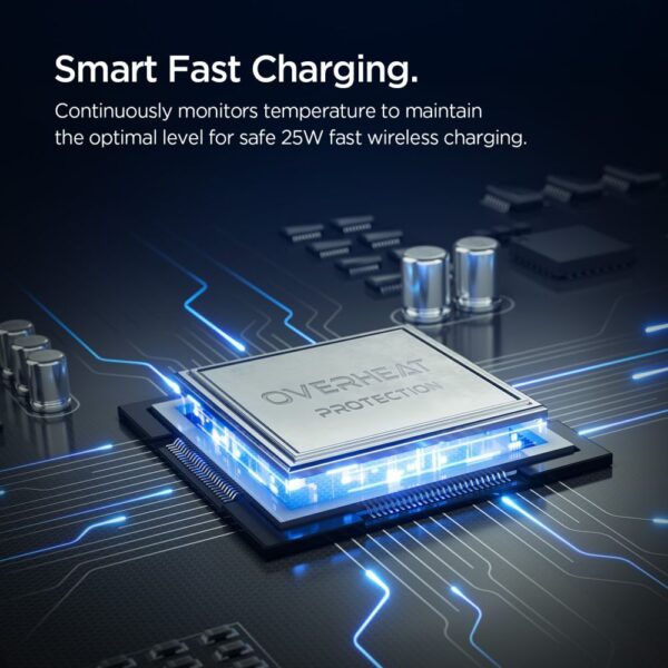 Spigen Essential EV25MFAQ Magnetic MagSafe Car Air Vent Mount - Blackeng