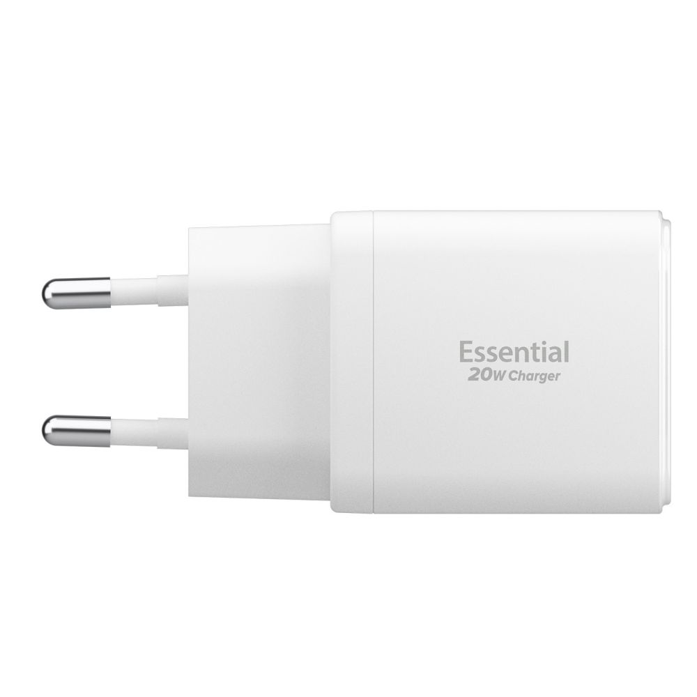 Spigen Essential EE202EU 20W Wall Charger - Whiteeng
