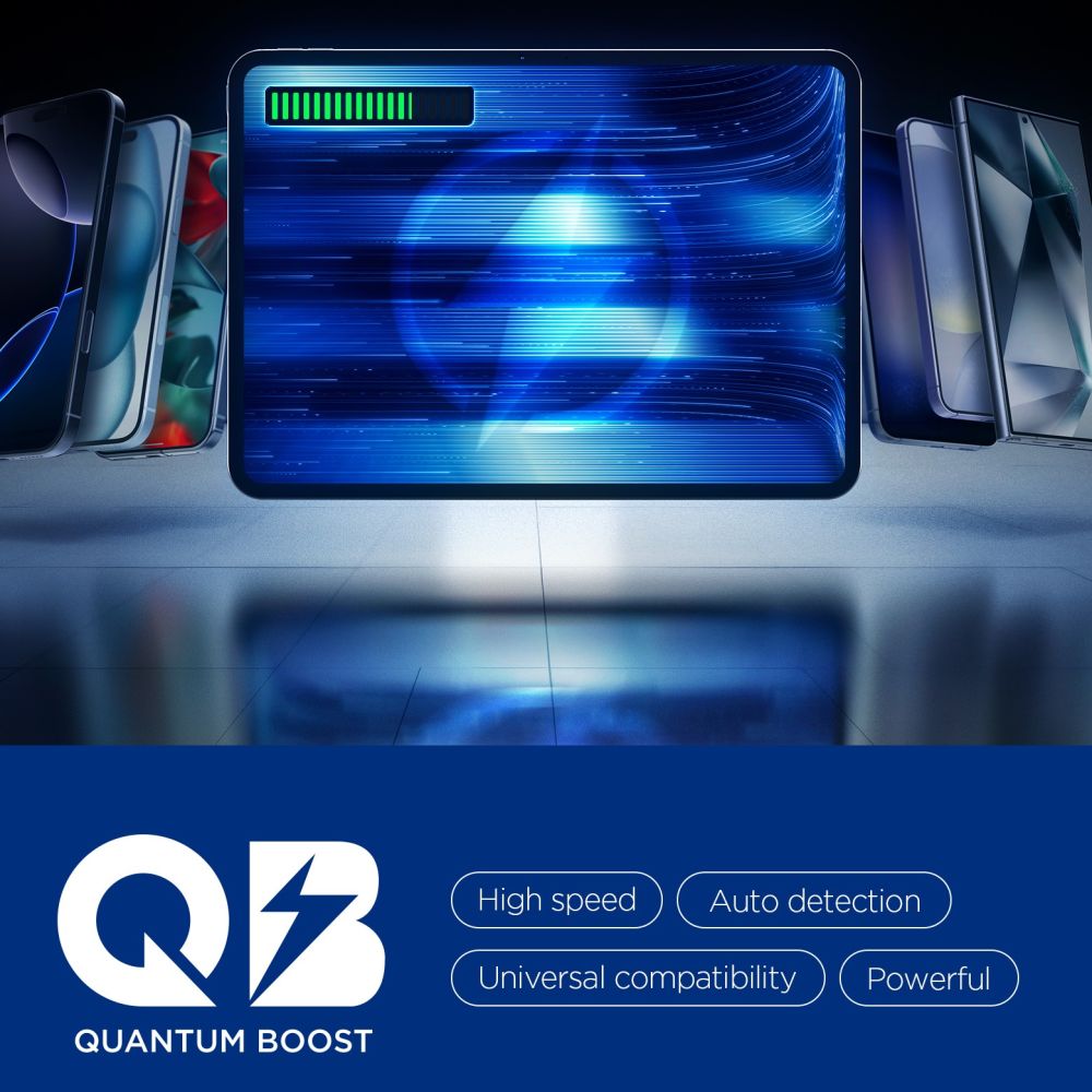 Spigen Essential EE673EU 3-port charger 2xUSB-C 1xUSB-A 67W - blackeng