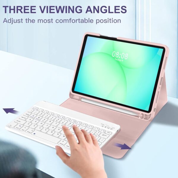 Tech-Protect SC Pen Case for Samsung Galaxy Tab A9+ / A11+ Plus 11.0 X210 / X215 / X216 / X230 / X235 / X236 - Pinkeng