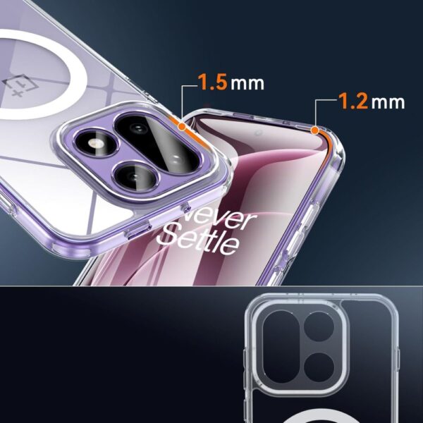 Tech-Protect Flexair Hybrid MagSafe Case for OnePlus 15 - Transparenteng