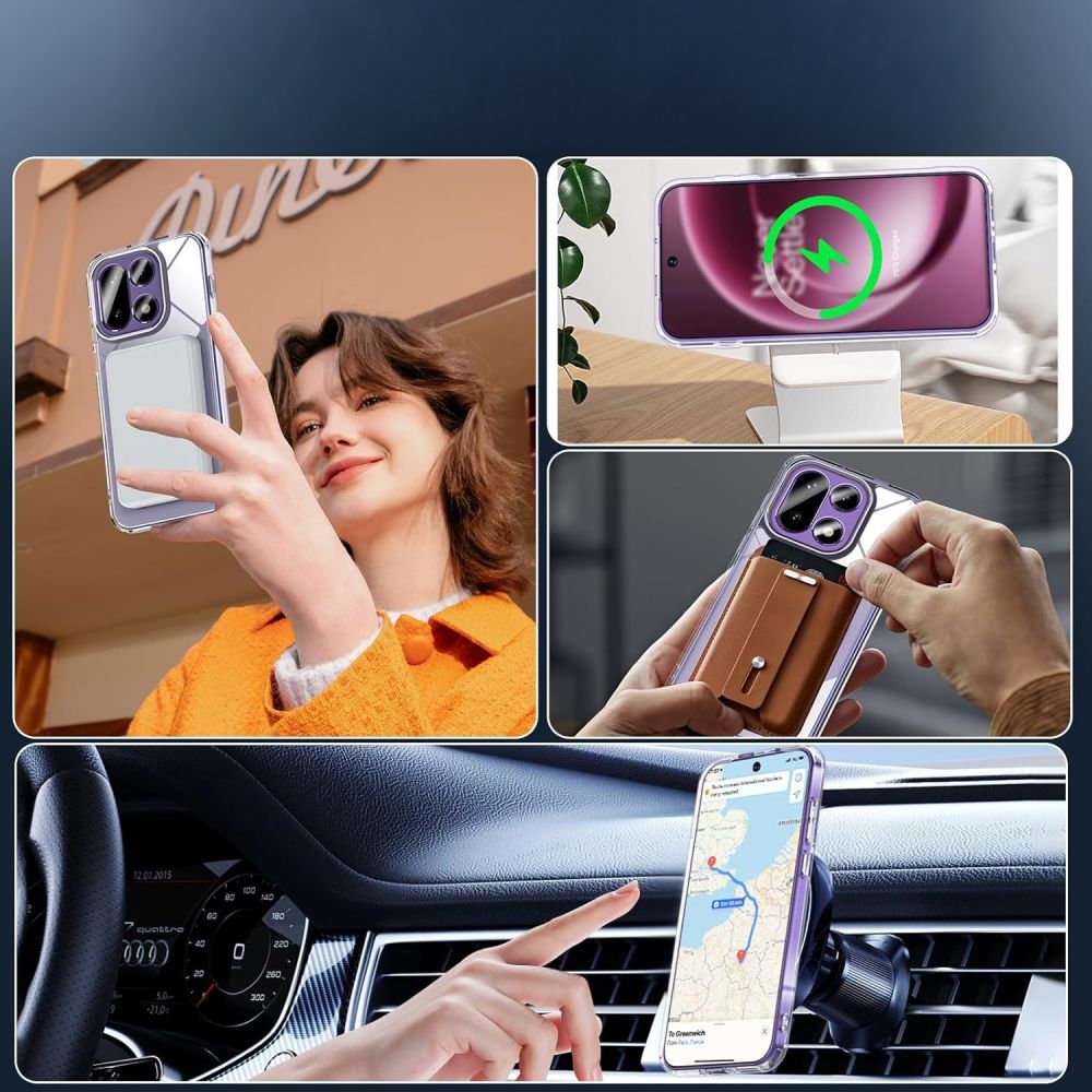 Tech-Protect Flexair Hybrid MagSafe Case for OnePlus 15 - Transparenteng