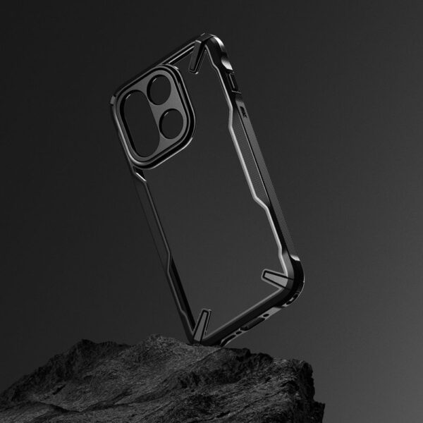 Ringke Fusion X Case for OnePlus 15 - Clear Blackeng