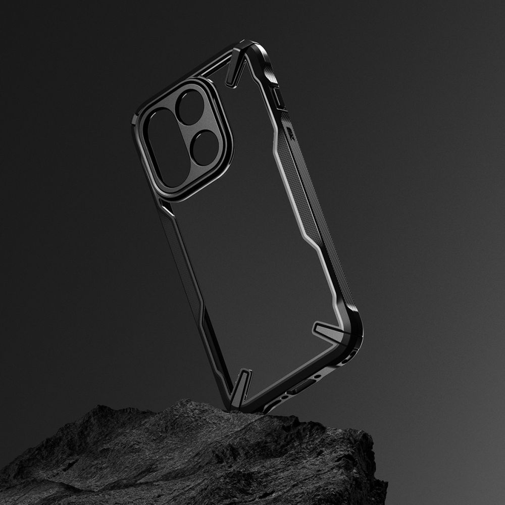 Ringke Fusion X Case for OnePlus 15 - Clear Blackeng