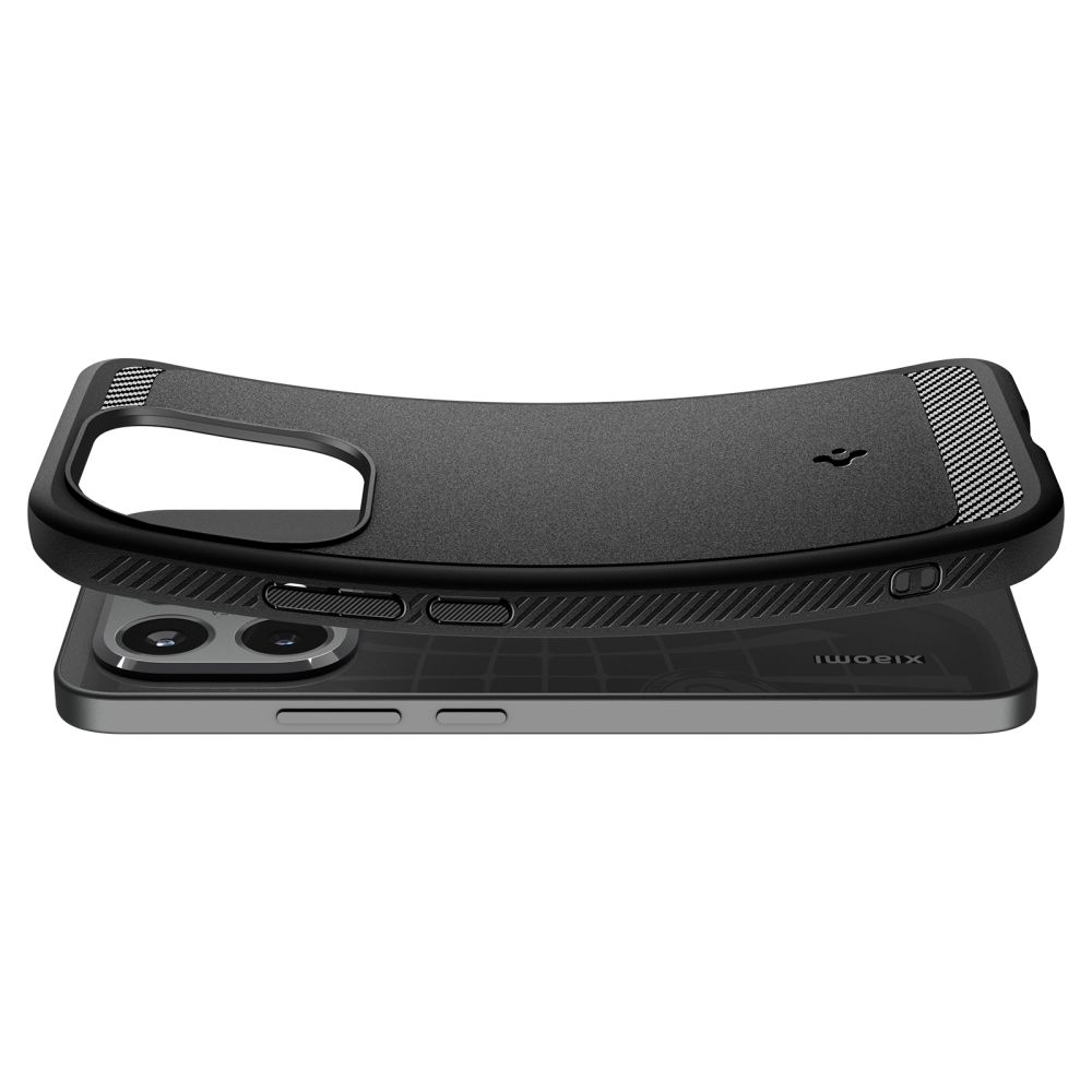 Spigen Rugged Armor Case for Xiaomi 15T - Blackeng