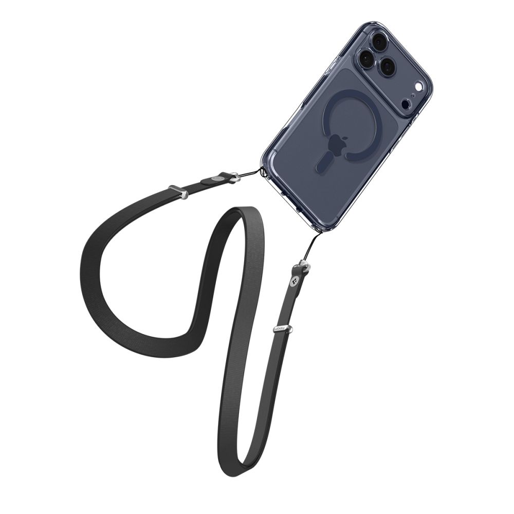 Spigen Ultra Hybrid MagSafe Case for iPhone 17 Pro Max - Clear Navy Blueeng