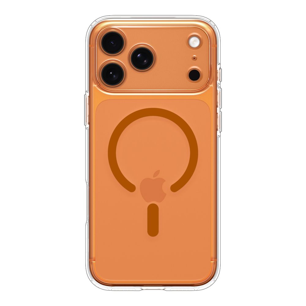 CREATOR: gd-jpeg v1.0 (using IJG JPEG v62), quality = 80 Spigen Ultra Hybrid MagSafe Case for iPhone 17 Pro - Clear Orangeeng