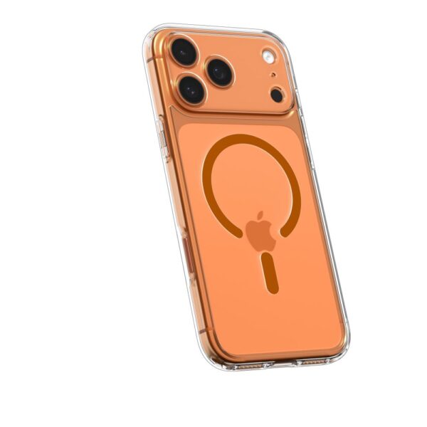 CREATOR: gd-jpeg v1.0 (using IJG JPEG v62), quality = 80 Spigen Ultra Hybrid MagSafe Case for iPhone 17 Pro - Clear Orangeeng