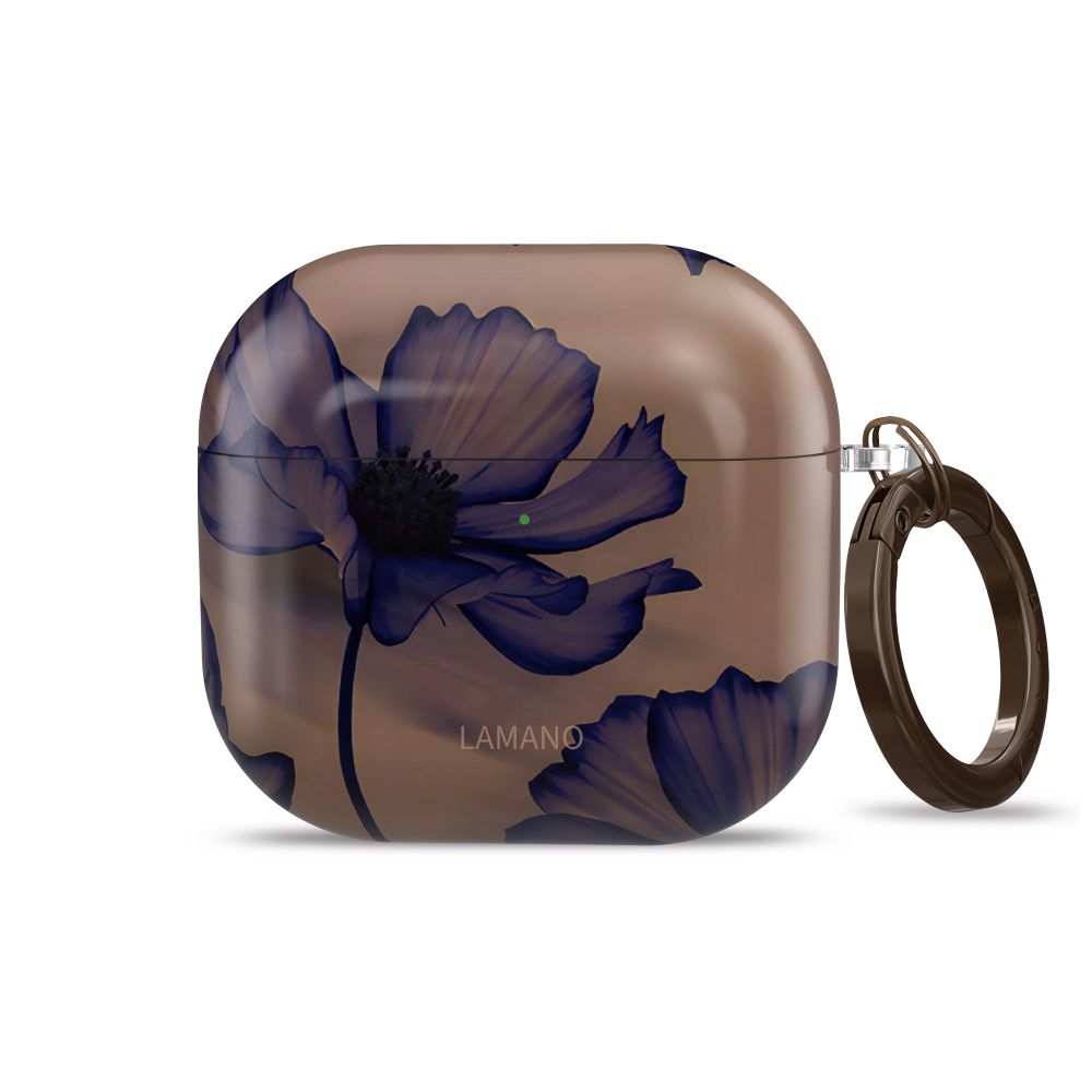 Tech-Protect Lamano case for AirPods 4 - brown and purpleeng