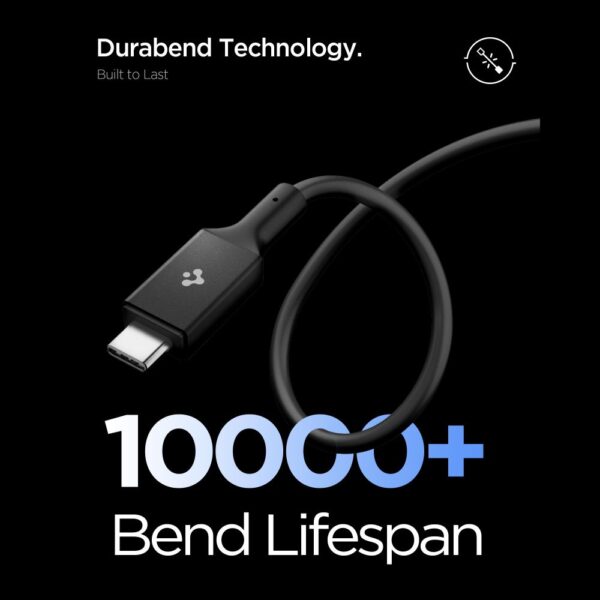 Spigen EB10020CC USB-C Cable 100W 200cm - Blackeng