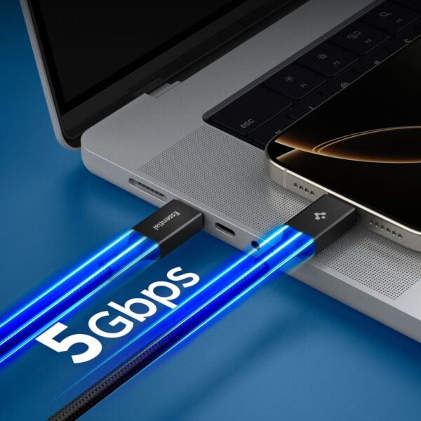 Spigen EB10010CC 100W 100 cm Cable - Blackeng