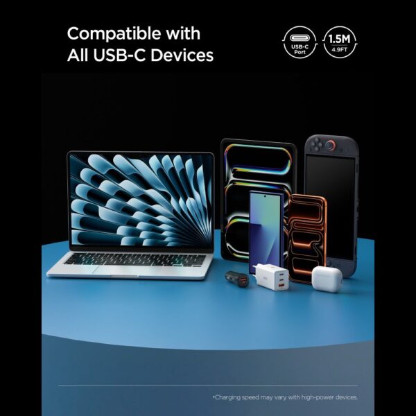 Spigen EB10010CC 100W 100 cm Cable - Blackeng