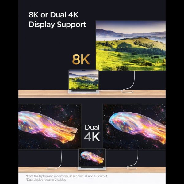 Spigen EB24012CC USB-C Cable 240W 120cm - Whiteeng