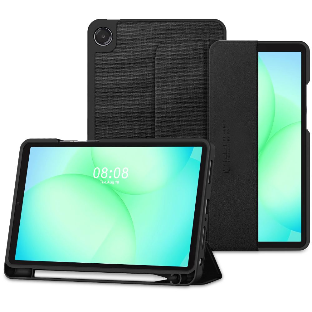 Tech-Protect SC Pen Canvas Case for Samsung Galaxy Tab A9+ / A11+ Plus 11.0 X210 / X215 / X216 / X230 / X235 / X236 - Blackeng
