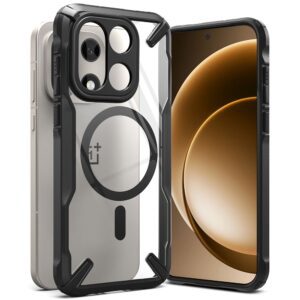 Ringke Fusion X Magnetic MagSafe Case for OnePlus 15 - Clear Blackeng