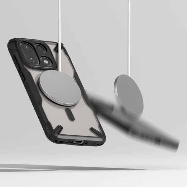 Ringke Fusion X Magnetic MagSafe Case for OnePlus 15 - Clear Blackeng