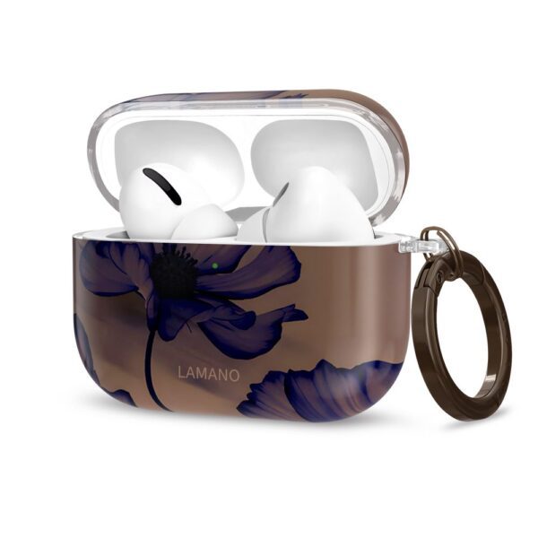 CREATOR: gd-jpeg v1.0 (using IJG JPEG v62), quality = 80 Tech-Protect Lamano case for AirPods Pro 1 / 2 - brown-purpleeng