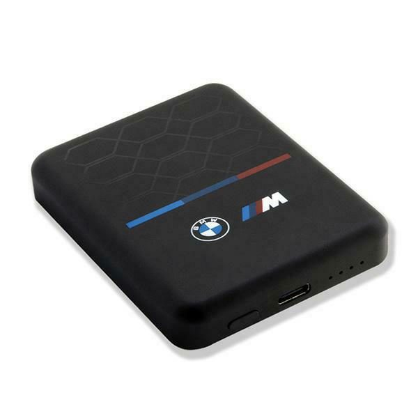 BMW M Collection MagSafe 15W 3000mAh Inductive Power Bank - Blackeng