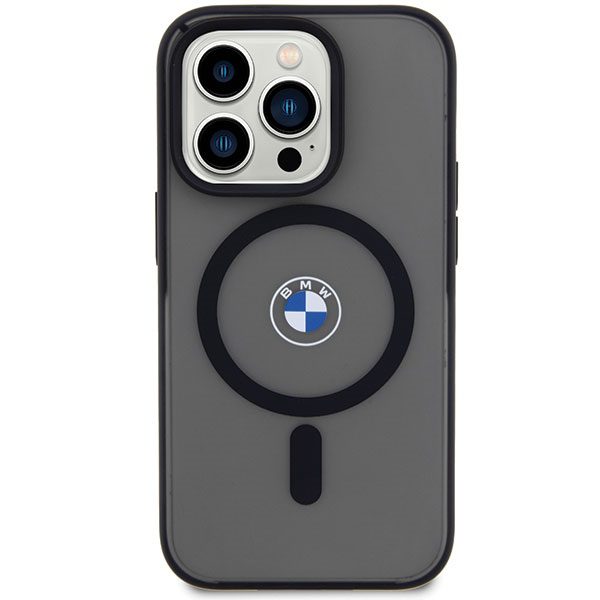 205433_3 BMW Signature MagSafe Case for iPhone 14 Pro - Blackeng