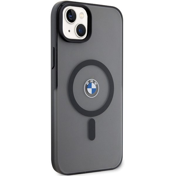 BMW Signature MagSafe Case for iPhone 14 Plus/15 Plus - Blackeng