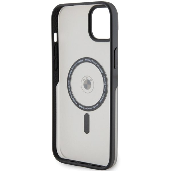 BMW Signature MagSafe Case for iPhone 14 Plus/15 Plus - Blackeng
