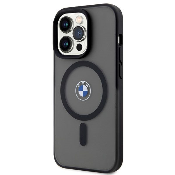 205440_2 BMW Signature MagSafe Case for iPhone 14 Pro Max - Blackeng