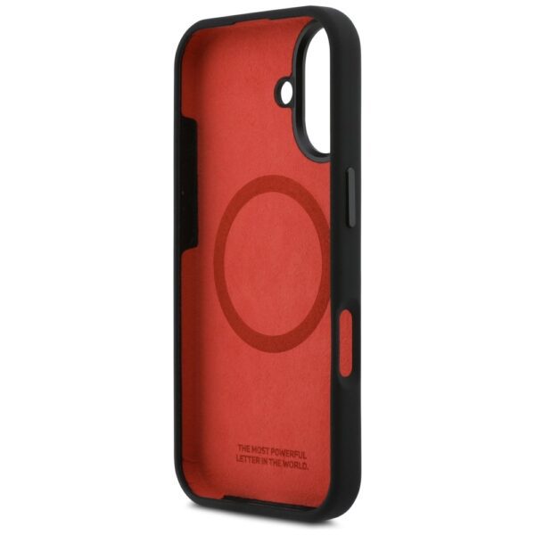 BMW M Silicon Tricolor Line MagSafe Case for iPhone 17 - Blackeng