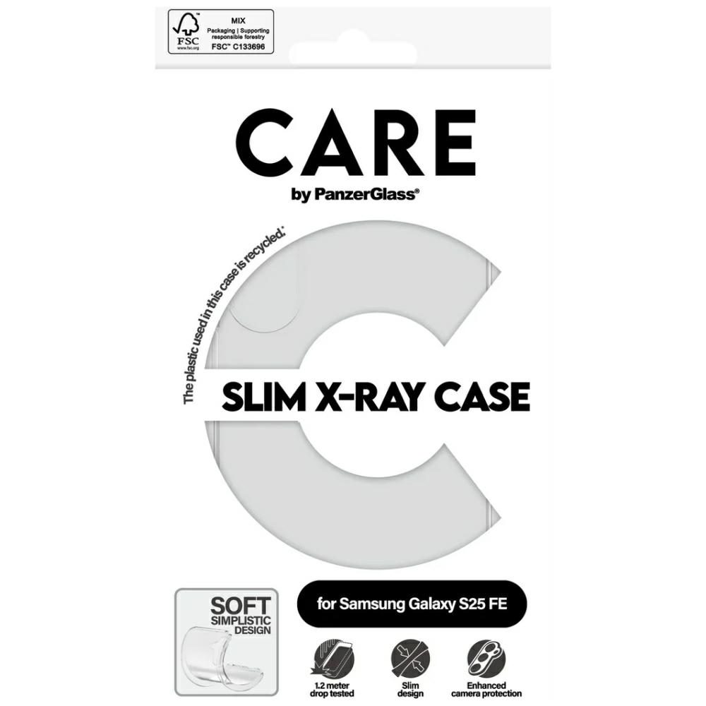 205465_4 CARE by PanzerGlass Fashion X-Ray Case for Samsung Galaxy S25 FE - Transparenteng