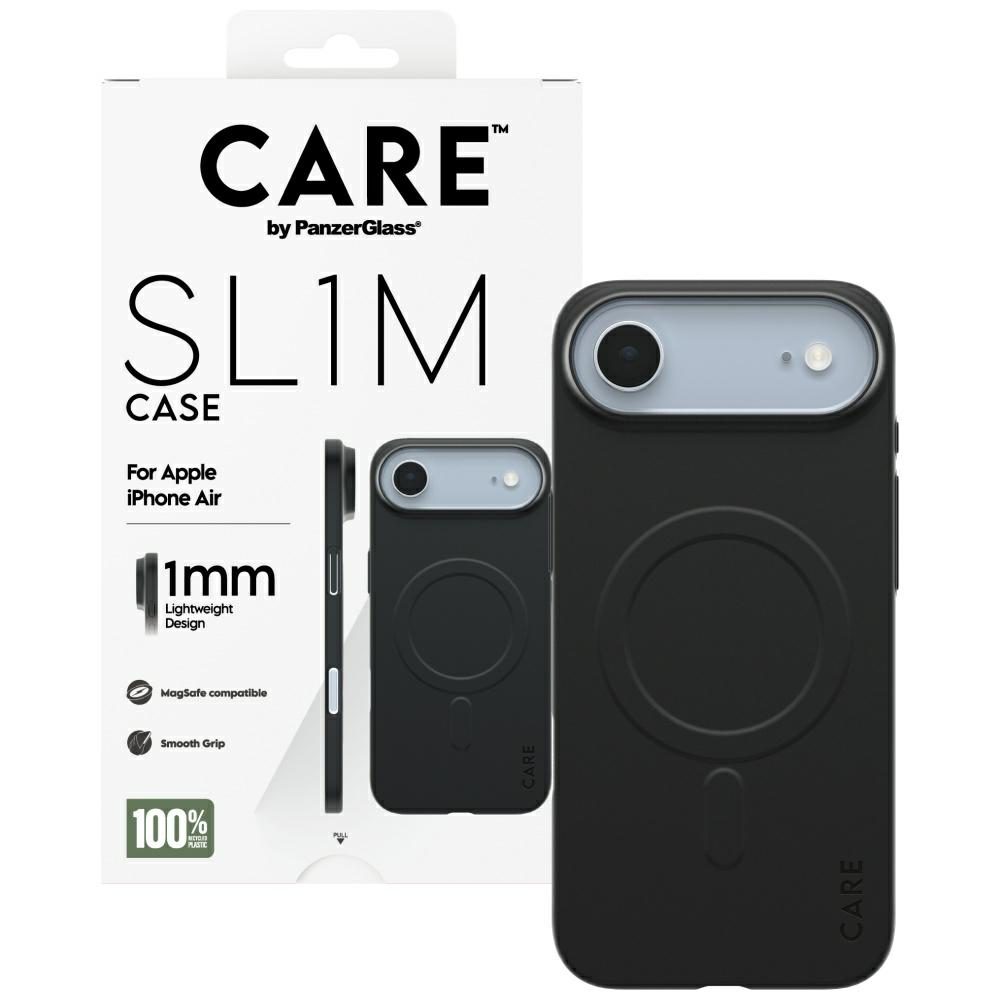 CARE by PanzerGlass SL1M MagSafe Case for iPhone Air - Blackeng