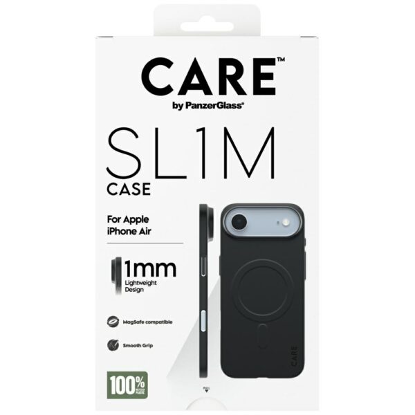 CARE by PanzerGlass SL1M MagSafe Case for iPhone Air - Blackeng
