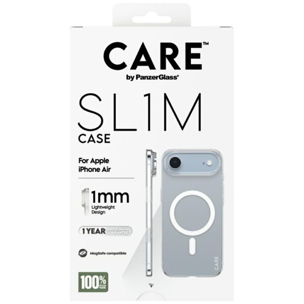 CARE by PanzerGlass SL1M MagSafe Case for iPhone Air - Transparenteng