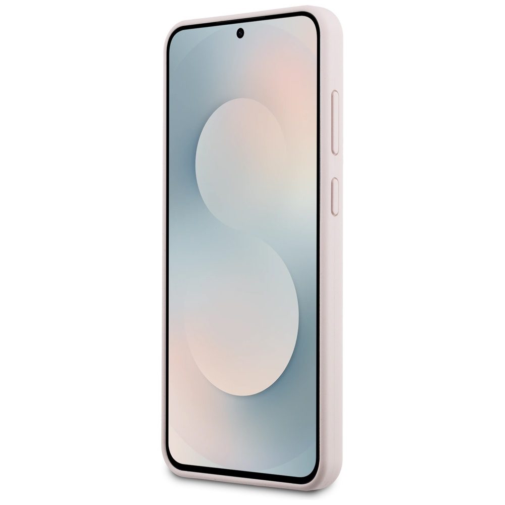 Karl Lagerfeld Silicone Karl & Choupette Heads MagSafe Case for Samsung Galaxy S25 FE - Pinkeng