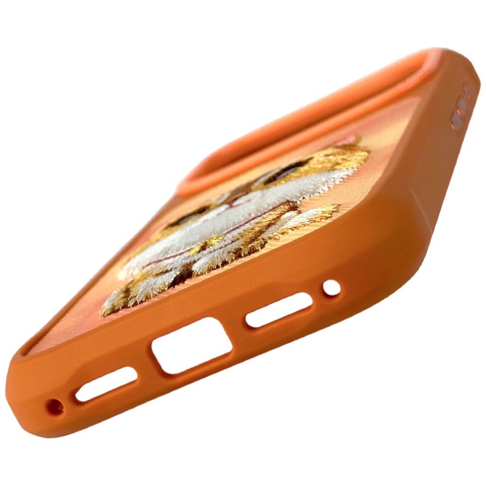 Nimmy Big Eyed Pet 2.0 Cat case for iPhone 17 Pro Max - orangeeng