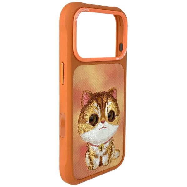 205535_4 Nimmy Big Eyed Pet 2.0 Cat case for iPhone 17 Pro - orangeeng