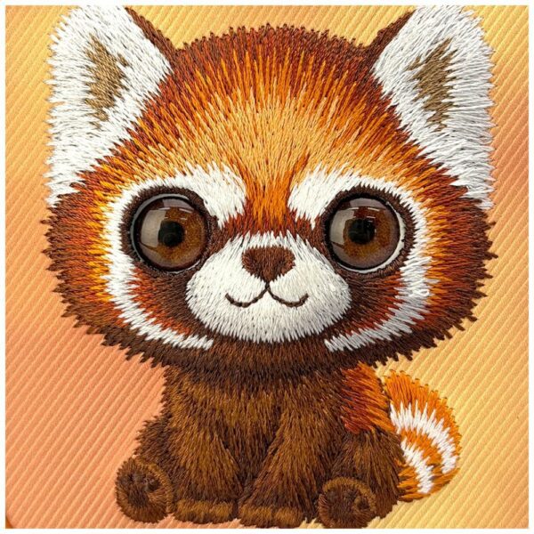205537_6 Nimmy Big Eyed Pet 2.0 Raccoon case for iPhone 17 Pro - orangeeng