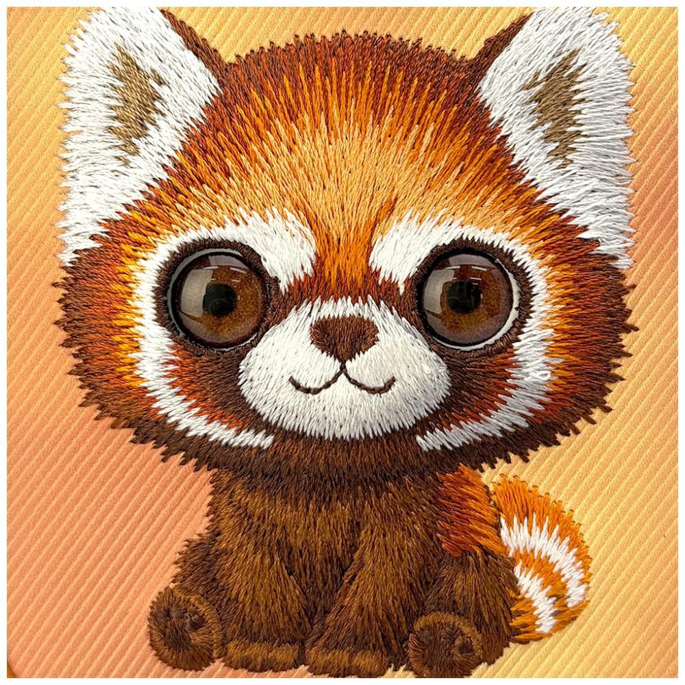 205537_6 Nimmy Big Eyed Pet 2.0 Raccoon case for iPhone 17 Pro - orangeeng