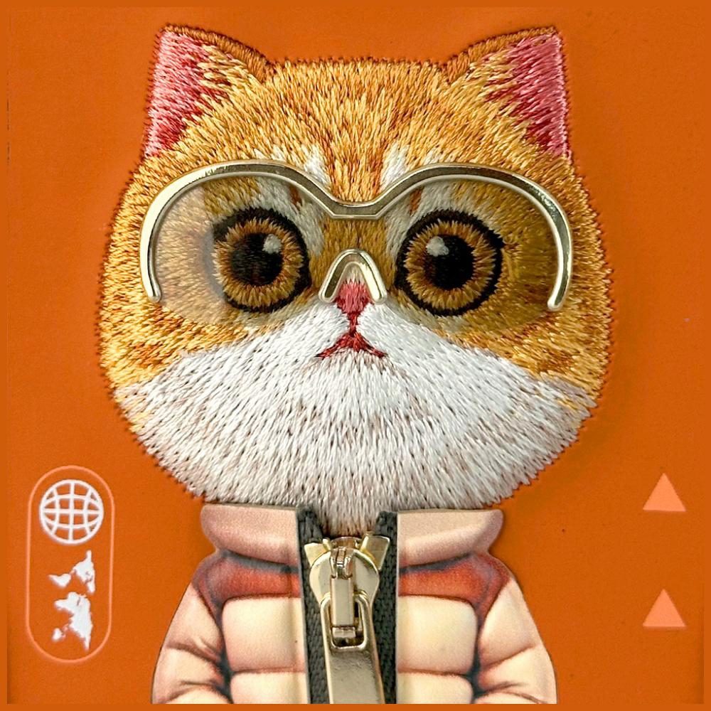 Nimmy Cool&Cute 2.0 Cat Case for iPhone 17 Pro - Orangeeng